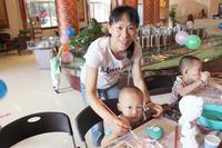 家以爱建成，福邸嘉园周末亲子石头DIY活动