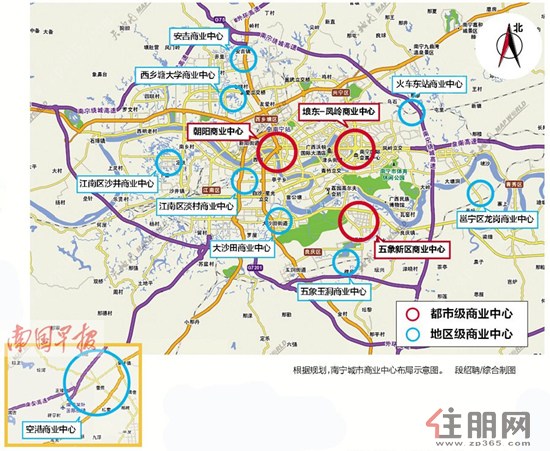 项目将为区域带来高端的商务商业及居住人群,也会使其商业氛围日益