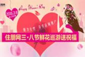 住朋网3.8全城告白 3千玫瑰赠地产佳人