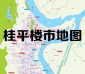 2015年桂平市**楼市地图