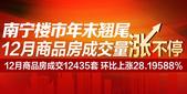 年末南宁楼市翘尾 12月商品房成交量涨不停
