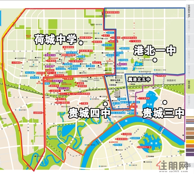 贵港市中心城区综合交通规划 2012 2030图片 106077 900637