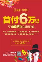 联发柳雍府临街肥铺**10席超低首付6万起