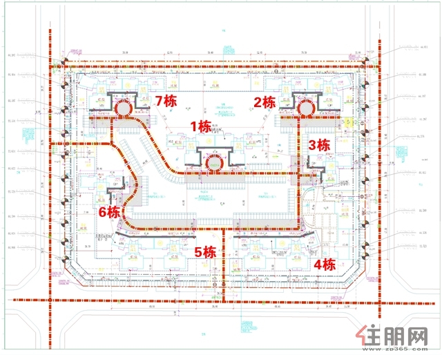 贵港市新盘【盛世嘉园】总平图调整批示(附图)