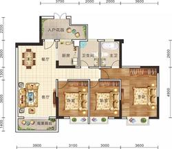 【墅景享受】正元清水湾6#C户型隆重推出