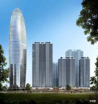 北海中心之一揽海天盛景，海上都会北海中心