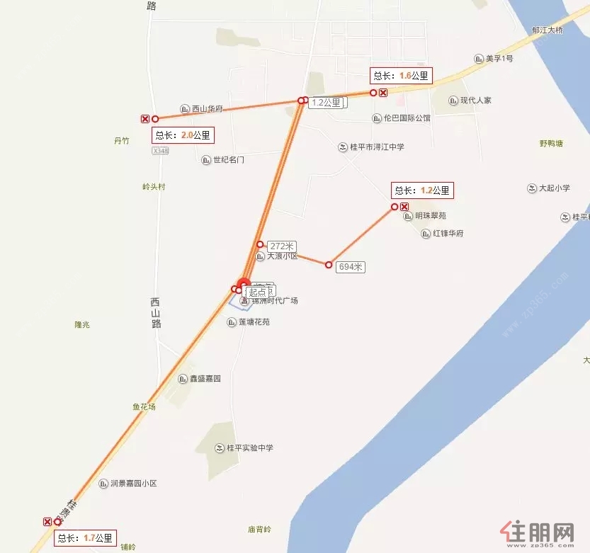 项目紧邻城市主干道桂贵路,郁江路,迎宾大道,规划路(兴桂路)环绕左右