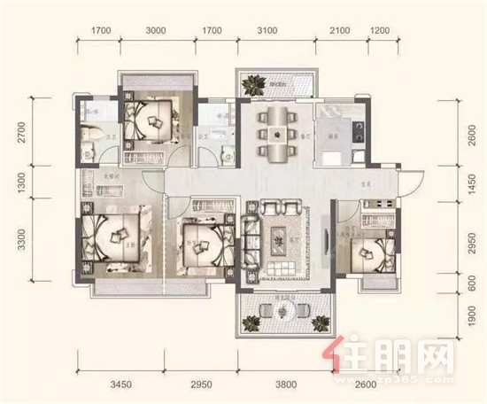 ▲龙光水悦龙湾御江115㎡户型图.jpg