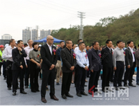 广西发展装配式钢结构建筑新的里程碑！ 诗蓝杭萧钢构举行轨道·御珑壹号城5#楼钢管束吊装仪式