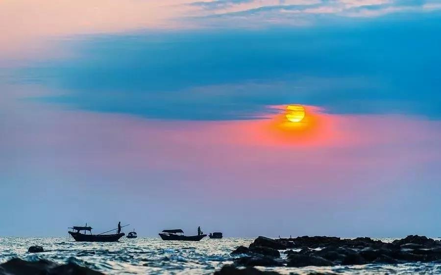 （北海实景图）