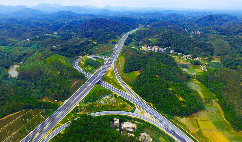 贵港至合浦高速公路（实景图）