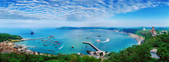 （北海实景图）