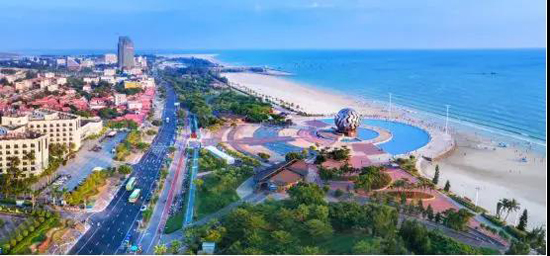 （北海实景图）