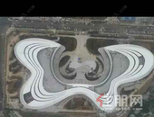 柳东新区文化广场竣工 预计明年五月正式投入使用