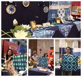 遇见靛蓝·国韵扎染 东方巴黎湖岸扎染diy如约而至