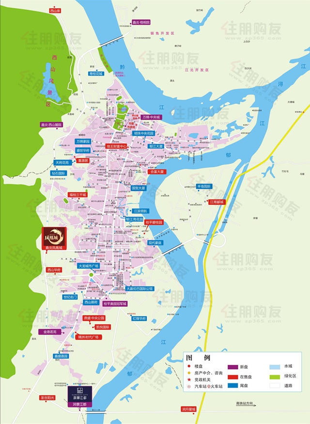 桂平地图