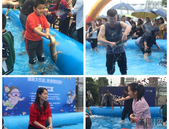 真人版“捕鱼达人”惊现东方巴黎湖岸 五四这里简直不要太嗨！