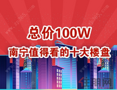 总价100万 南宁值得看的十大楼盘