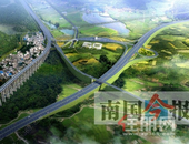 柳州市原桂柳高速部分路段改造成东外环南段(图)