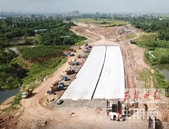 新进展！二环西路预计今年底贯通，南流江大桥已建成这样