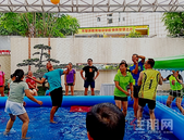 终 极之战 决胜** 天健和府杯水上气排球赛完美收官