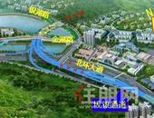 坂银通道隧道段昨贯通 全线有望年底完工