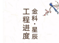 柳州金科·星辰3月工程进度