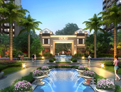 繁华中的宁静，法式ART  DECO园林设计尊享人文高品质生活