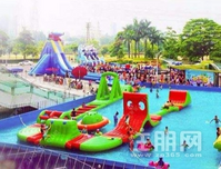 水上大冲关来贵港啦！美女帅哥玩“湿身”，还可拿大奖！