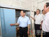 陈武在南宁教育园区调研