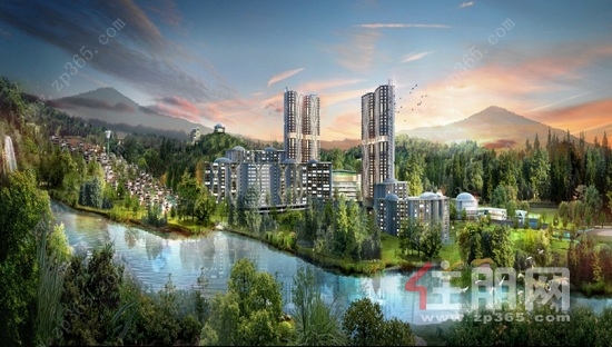 世茂马来西亚文东生态城酒店项目效果图