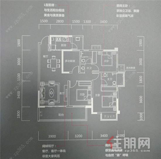 约113㎡（建面）户型