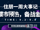 住朋周报：各大楼盘齐齐预热，备战金秋热销节点！