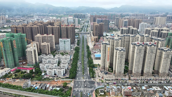 迎宾大道示意图