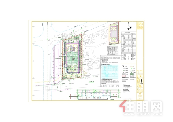 贵港市港北区贵城街道三合社区居民委员会**生产组留用地建设项目总平图