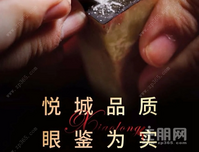 悦城品质 眼鉴为实 考究一砖一瓦 严谨一分一秒