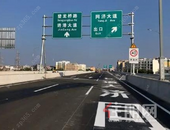 贵港市金港大道东段高架桥有望春节前实现通车