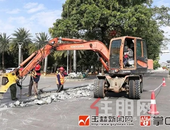 神速！江南大道4车道改6车道进展，预计月底完工