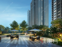 大嘉汇康悦最后一栋8#毛坯房在售，户型为91-115㎡