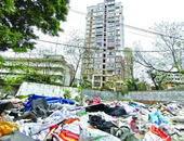 疫情之下 柳州这些小区垃圾成山、污水横流