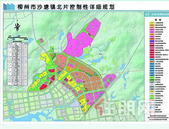 柳州沙塘镇南、北片区**：北片定位为城镇副中心