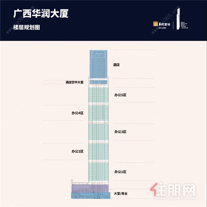 403米广西华润大厦,全球招商租赁正式启航