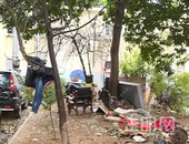 脏又乱 柳州富华苑小区杂物垃圾成堆