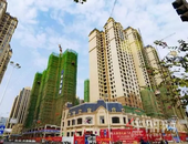 迎宾华府工程播报丨三期楼栋外架即将拆除完毕，为美好生活“家”速！