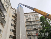每户分担2万 柳州又一老旧小区加装电梯