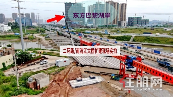 二环路扩建施工现场