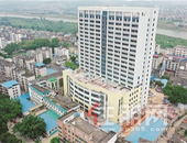 鹿寨县人民医院综合楼基本完工 预计今年9月一期交付使用