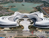 柳东新区文化广场主体建筑已竣工 5月底开馆！