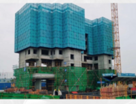 柳州红星天悦工程进度：1#楼建至5层