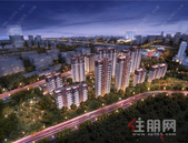 大唐世茂天悦：双地铁，双公园，125/115㎡带装修洋房均价11000元/㎡！